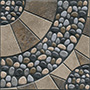 GEO PEBBLE NATURA Vitrified Tiles