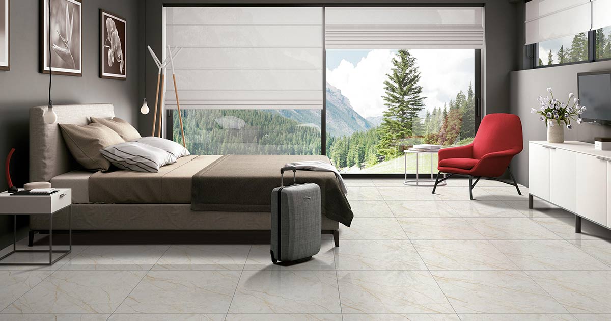 High gloss ceramic tile texture from H&R Johnson’s Elite Plus 60x120cm collection