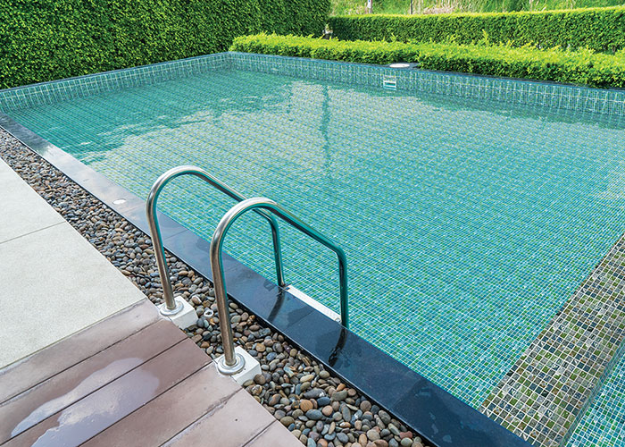 Installation of Swimming Pool Tiles