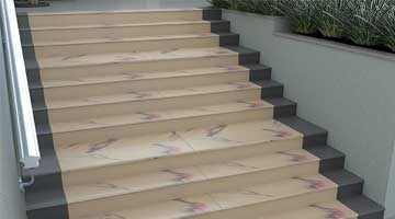 What Makes Vitrified Tiles a Suitable Staircase Solution? 