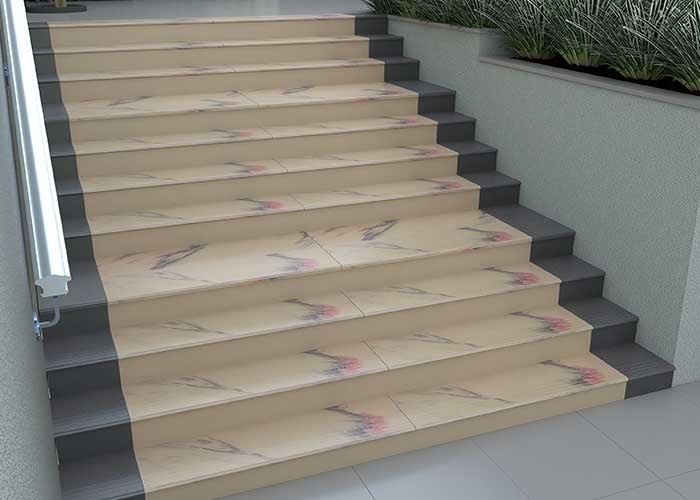 Vitrified Tiles a Suitable Staircase