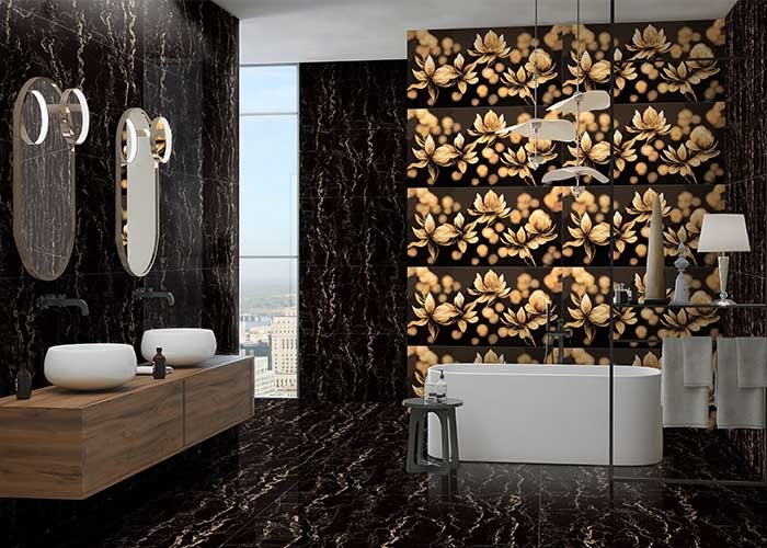 Vitrified Tiles an Ideal Option for Bathroom Wall and Floor Tiles