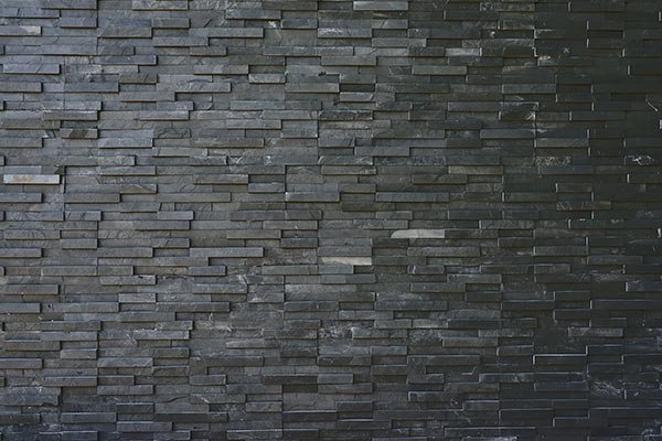 black slate wall texture background